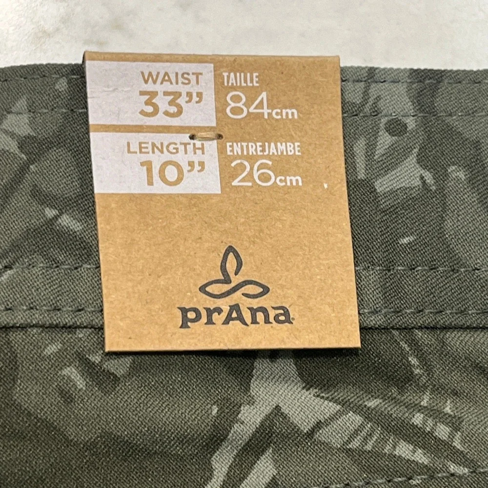 Prana NEW Mens 33 x 10